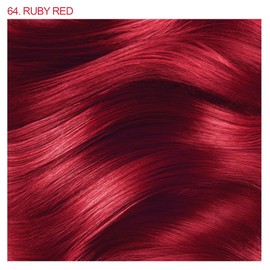 Adore Adore Semi Permanent Hair Color - Vegan and Cruelty-Free Red Hair Dye - 4 Fl Oz - 064 Ruby Red (Pack of 1)