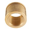 Brass Sleeve, 1 1/4 Inch, 2 x Female Thread, Threaded