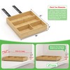 LUHENPING No Drill Pull Out Drawers for Cabinets, 20" W