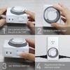 HBN Outlet Timer for Electrical Outlets Indoor, 24 Hour Mechanical
