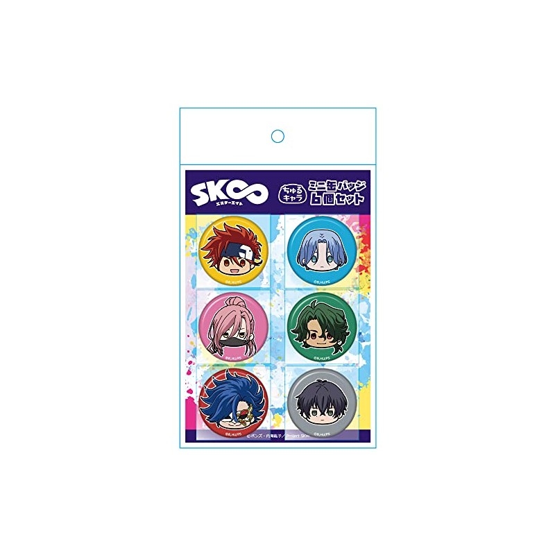SK∞ Escate Churu Chara Mini Can Badge Set of 6