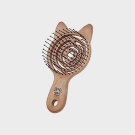 Yao Children's Hairbrush Hairbrush Mini Dry Portable Comb Little's Kitty 1pc / 야오 어린이 머리빗 헤어브러쉬 미니 드라이 휴대용빗 리틀즈키티 1개
