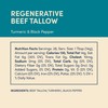 FOND Regenerative Grass-fed Beef Tallow (14 Ounce (Pack of 1),