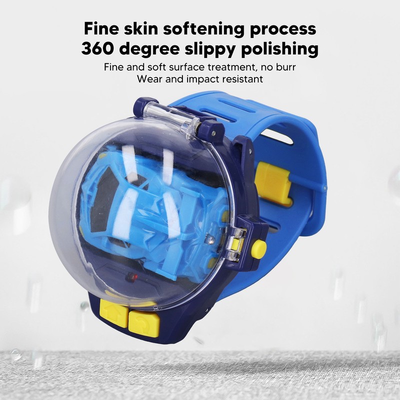 Mini Remote Control Car Watch Toys USB Charging Cartoon Cute