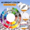 LOVIMAG Embroidery Floss 60 Skeins Per Pack for Cross Stitch