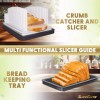 SliceElite Bread Slicer Guide With Bonus Bread Knife