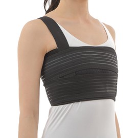Wantanar Rib Supporter, Bust Band, Corset, Rib Band, Belt, Chest Supporter, Chest Support, Fracture, Bruise, Fixed, Women's, Men, Sports Strap, Strap
