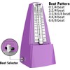 Solo Mechanical Metronome with Accent Bell, Precise Time and Powerful