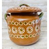 Olla de Barro con tapa Terracota Bean Soup Pot with