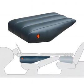 Overnight Car Mat, Ultra Lightweight, Sleeping Bed in Car, Outdoor, Camping Mat, Front Seat Inflatable Mat, Car Inflatable Mattress, Cot Bed, Universal, Car Supplies (Gray)