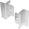 4 Pack Aluminum Solar Panel Z Bracket with Mounting Screws