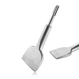 HPMAISON Chisel SDS Plus, 165mm*75mm SDS-Plus Widening Series Chisels, Cracking Chisel Bent Tile Chisel for Ceramic, Floor Tiles & Commercial Use
