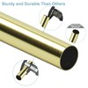 Byondeth Byondeth Curtain Rods for Windows 16 to 48 or