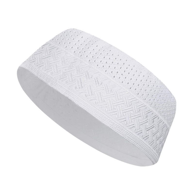 Men Muslim Prayer Kufi Hat Embroidery Islam Kufi Headware Islamic