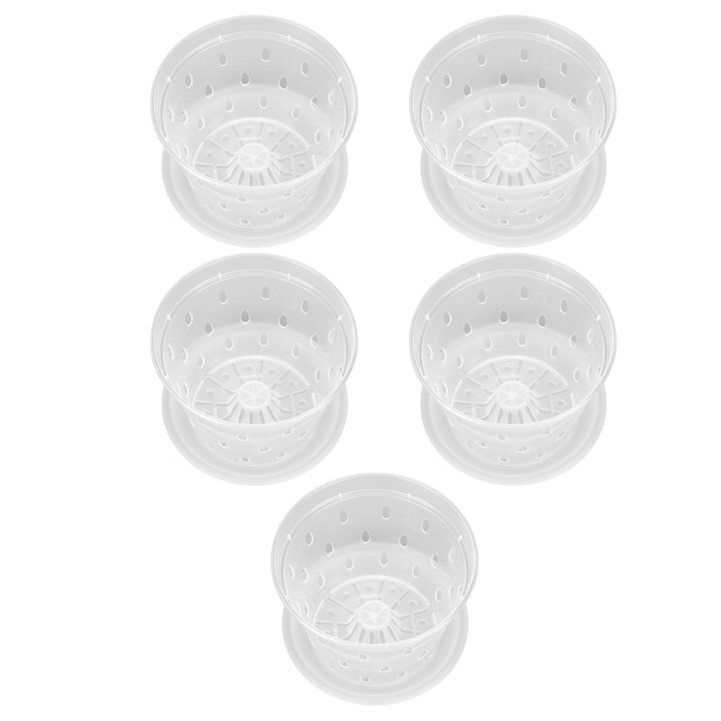 5 Sets Orchid Flower Pot Breathable Clear Orchid Planting Pot