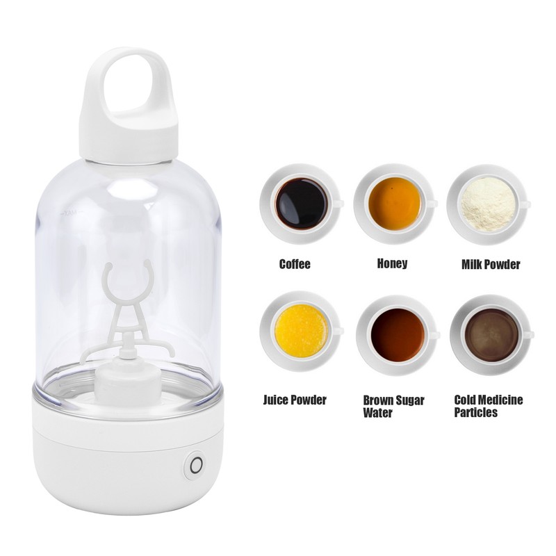 Portable Electric Mixing Cup USB Charging Coffee Protein Powder Mixer
