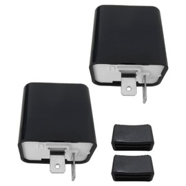 2 Packs Flash Relays DC10V-12V 42W for Most Vehicles, Motorcycles, Truck to Control The Turn Signal Light Flashing