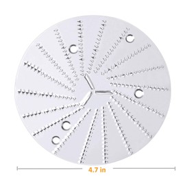 Replacement Blade with Base Compatible with Jack Lalanne Power Juicer, 𝑺𝒕𝒆𝒆𝒍 𝑩𝒍𝒂𝒅𝒆, Replace for E1188 E1189 CLASSIC PRO DELUX Juicer Repalcement Parts(NOT FIT CL-003AP)