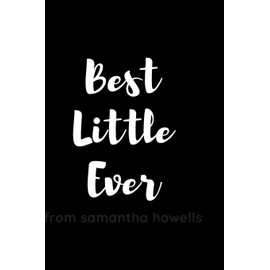 Gift Notebook For Sorority, Blank Book Journal | Best Little Ever