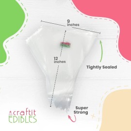 Unbranded Icing Piping Bags 14 Inch Disposable Pastry Bags 200 Heavy Duty Durable 2 Ties