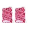 Disposable Shower Caps 200pcs Pink Waterproof Hair Care High Elasticity