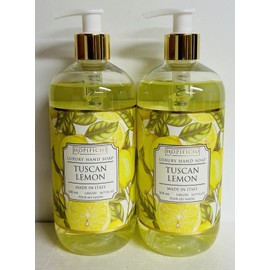 Hopificio 2-Pack Hopificio ~ Tuscan Lemons Luxury Hand Soap 16.9 fl oz Each