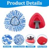 Mop Heads Replacements for O-Cedar RinseClean 2-Tank Spin Mop, Mop