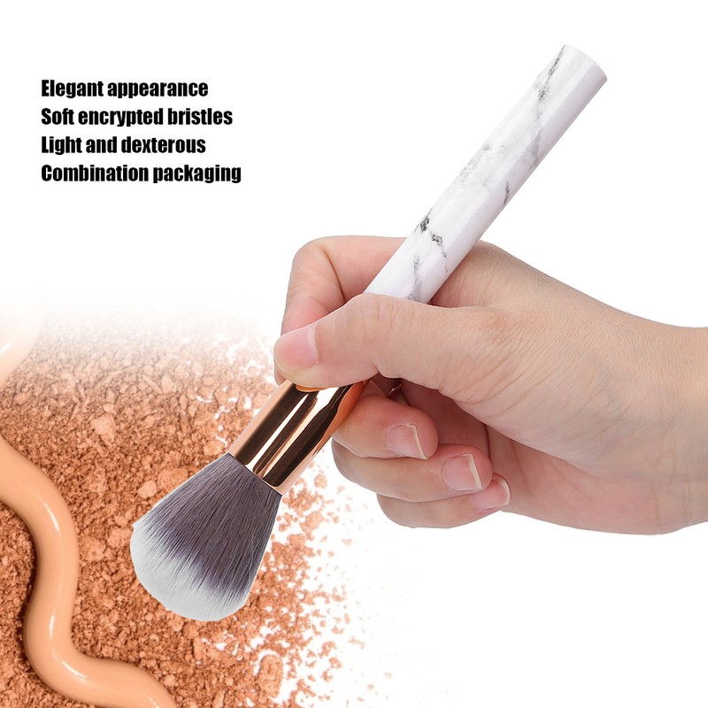 10Pcs Makeup Brush Eyelash Blush Brush set with Storage Holder