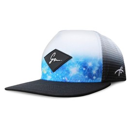 Grace Folly Trucker Hat for Men & Women. Snapback Mesh Caps (One Size, Galaxy)
