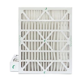 Glasfloss ZL 20x25x4 MERV 10 Air Cleaner Filter replacements for Honeywell F-100 Air Filters. 2 Pack. Exact Size: 20 x 24-7/8 x 4-3/8