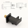 Asyas Brass High Pressure Hand Held Shower Wand Square Head