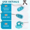Jieffifa Dog Chew Toy with Suction Cup for Aggressive Chewers,