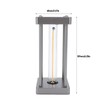 Touch Table Lamp for Bedroom, Small Bedside Lamp, Modern Technological