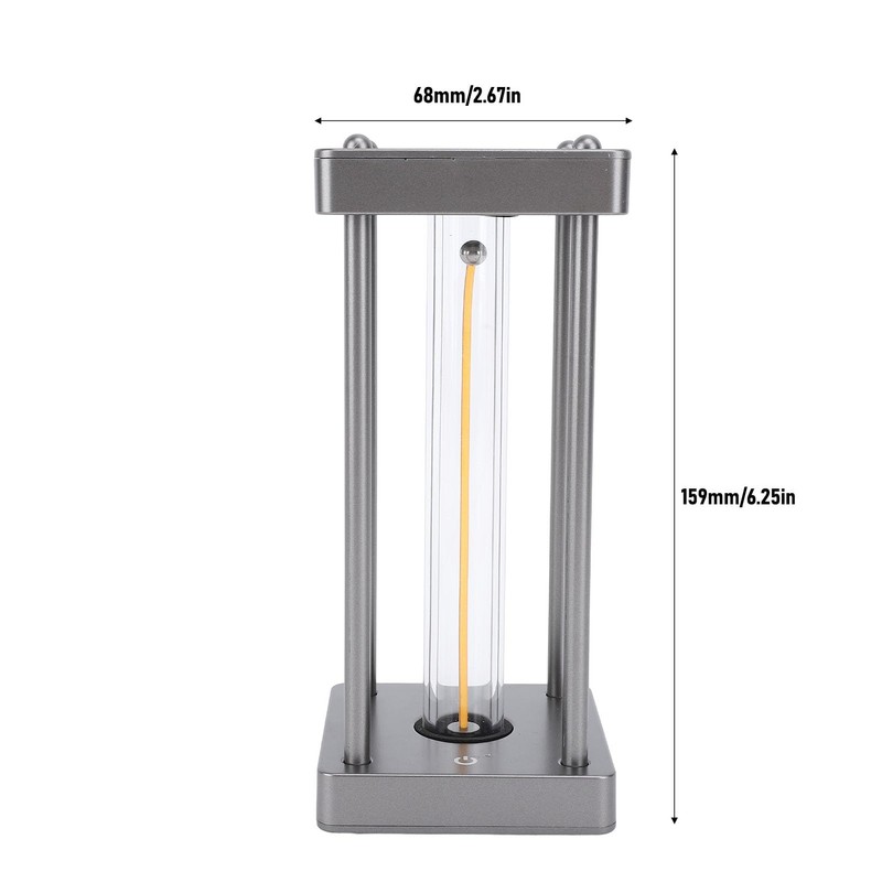 Touch Table Lamp for Bedroom, Small Bedside Lamp, Modern Technological