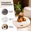 MEWOOFUN Cat Bed, Washable Cat Beds for Indoor Cats, Cute