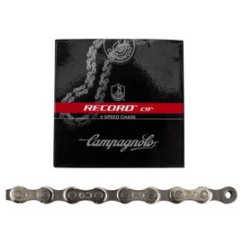 Campagnolo Record 9 Speed Chain - Silver, 114 Links
