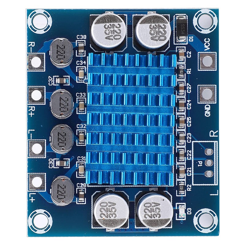 Hilitand Audio Power Amplifier Board 2.0 Channel Digital Stereo Power