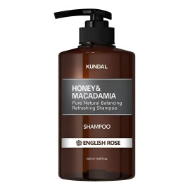 Shampoo Honey & Macadamia Nature English Rose De Kundal 00ml