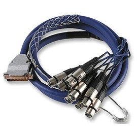 LEAD, 25 D T0 8X XLR SOCKET 2M, Audio & Video Cable Assemblies QTY X 1