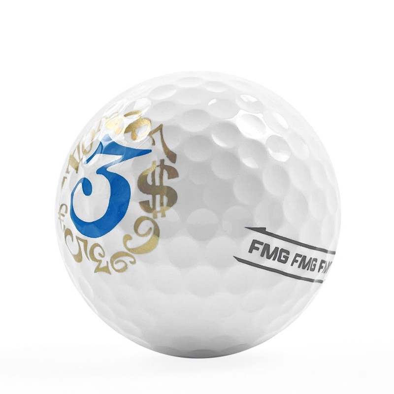 Frank Miura Golf Ball, Spin, Rotation, R&A Certified Ball, 2-Layer,