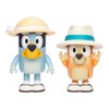 Bluey Figure 2-Pack - On Holiday, 2.5 Inch Figures with