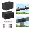 CKE Flat Handrail Accessories, 4 Pack Extension Handrail Connector, High