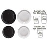 GoCoPack Sip Lids for Paper Coffee Cups: Pack of 100