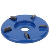 5 Teeth Arc shaped Wood Cutting Disc Woodworking Angle Grinder