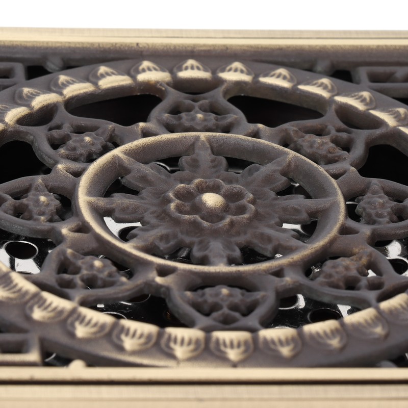 Floor Drain European Style Antique Bathroom Copper Drain Set for