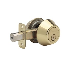 Copper Creek DB2420PB Double Cylinder Deadbolt in PB Finish