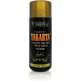 Shampoo Para Caspa Yakarta Clasico - Suave Y Brilloso - 250ml - Sabila- Romero - Ricino -Aceite Olivo- Limpieza- Hidratante-Todo Tipo De Cabello - Fácil de usar