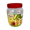 Sunpet J1500 Large Red Top Plastic Food Storage Canister Size