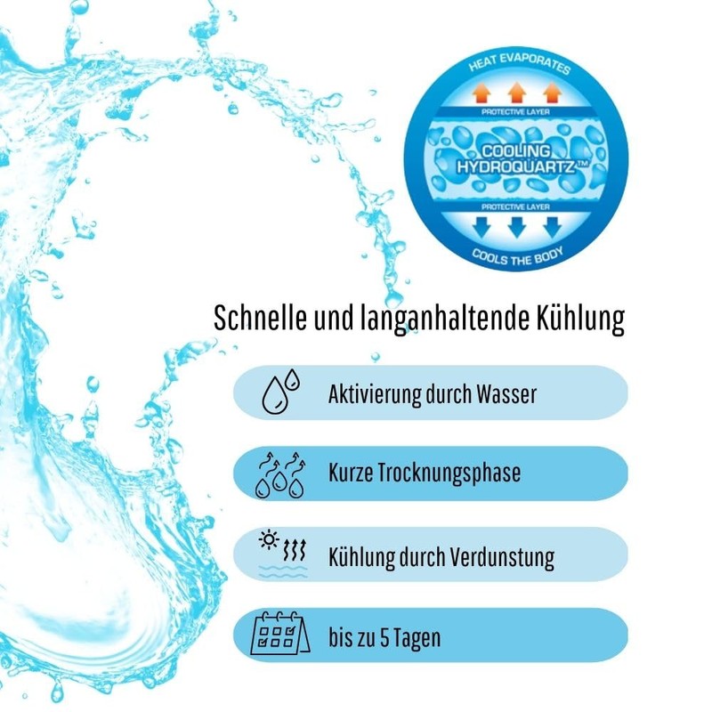 Aqua Coolkeeper Pacific Blue Cooling Bracelet Small