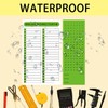 STARLIBOO 16 Sheets Breaker Panel Labels, Electrical Box Sticker Numbers